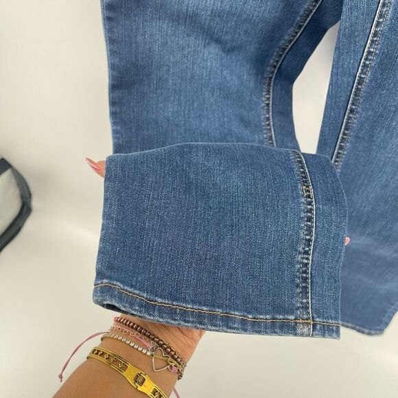 Talbots Women’s Medium Wash Flawless Five-Pocket Slim Ankle Denim Jeans Size 16W - Picture 11 of 15